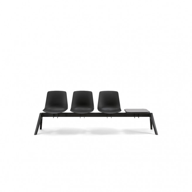 Bancheta sala de asteptare Nahu Essential Java Plastic Bench 3P + TAV